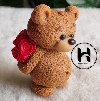 قالب خرس گل به دست