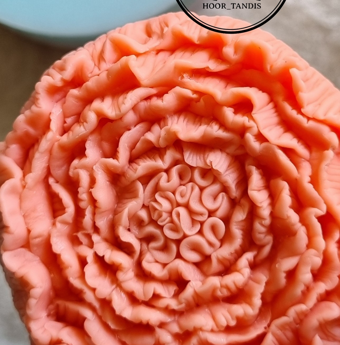 قالب گل پیونی بزرگ