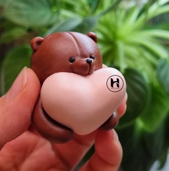 قالب تدی قلب بغل